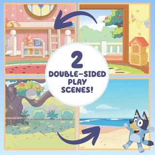 Foto 5 | Foto 5 | Playhouse Horizon Group Usa Bluey De Madera Magnética 18 Piezas - Venta Internacional.