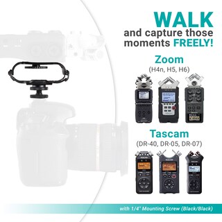 Foto 4 | Foto 4 | Micrófono Y Grabador Portátil Shock Mount Movo Smm5-b - Venta Internacional.