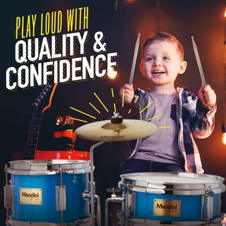 Foto 5 | Foto 5 | Batería Mendini De Cecilio Kids De 3 Piezas Con Bajo Tom Snare - Venta Internacional.