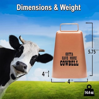 Foto 2 | Foto 2 | Las Campanillas Bevin De Cow Bell Tienen Que Tener Más Cencerro Grande De Cobre - Venta Internacional.