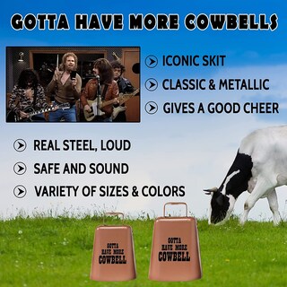 Foto 3 | Foto 3 | Las Campanillas Bevin De Cow Bell Tienen Que Tener Más Cencerro Grande De Cobre - Venta Internacional.