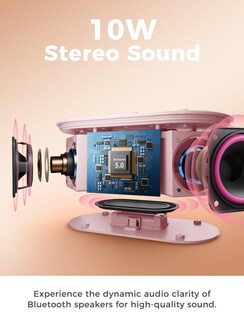 Foto 4 | Foto 4 | Cargador Inalámbrico De Radio Despertador Odokee Qi 10w Bluetooth - Venta Internacional.