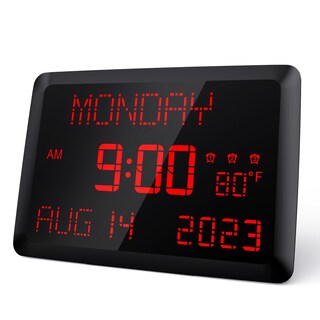 Foto 1 | Foto 1 | Reloj Digital Raynic Con Pantalla De 11.5 Pulgadas Con Temperatura - Venta Internacional.