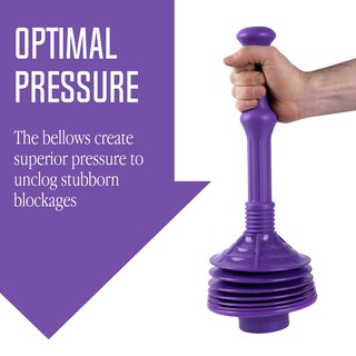 Foto 3 | Foto 3 | Desatascador Js Jackson Supplies Bellows Accordion Purple - Venta Internacional.