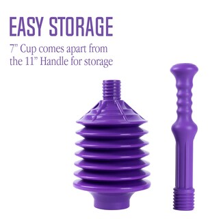 Foto 5 | Foto 5 | Desatascador Js Jackson Supplies Bellows Accordion Purple - Venta Internacional.