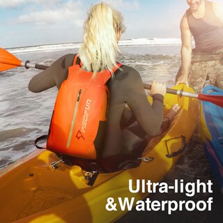 Foto 6 | Foto 6 | Mochila Impermeable Piscifun 20l Para Kayak Color Naranja - Venta Internacional.
