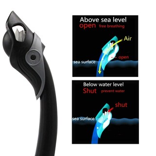 Foto 3 | Foto 3 | Snorkel Seco Aqua A Dive Sports Easy Breath Para Adultos Y Jóvenes - Venta Internacional.