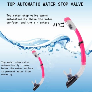 Foto 3 | Foto 3 | Snorkel Seco Aqua A Dive Sports Easy Breath Para Adultos Y Jóvenes - Venta Internacional.