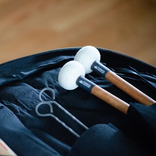 Foto 5 | Foto 5 | Timpani Mallets Timber Drum Co. Fieltro Mediano Con Asas De Abedul - Venta Internacional.