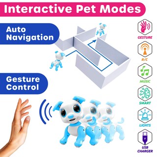 Foto 5 | Foto 5 | Juguete Robot Para Perros Power Your Fun Robo Pets Con Mando A Distancia - Venta Internacional.
