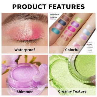 Foto 4 | Foto 4 | Sombra De Ojos En Crema Oulac Altamente Pigmentada Resistente Al Agua 12 Ml - Venta Internacional.