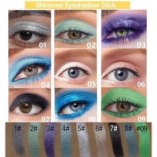 Foto 3 | Foto 3 | Barra De Sombra De Ojos Miasarah Purple Shimmer Waterproof - Venta Internacional.