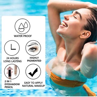 Foto 4 | Foto 4 | Sombra De Ojos En Barra May Foltren Black Shimmer #12 Waterproof - Venta Internacional.