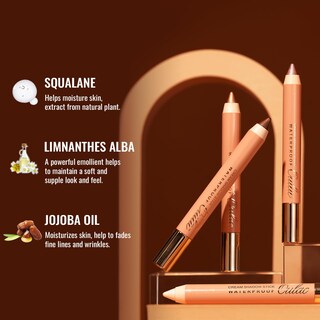 Foto 6 | Foto 6 | Lápiz De Sombra De Ojos Oulac Black Waterproof 3.8 Ml Vegan Beauty - Venta Internacional.