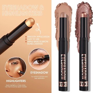 Foto 5 | Foto 5 | Barra De Sombra De Ojos Melsintern Taupe Matte Cream Impermeable - Venta Internacional.