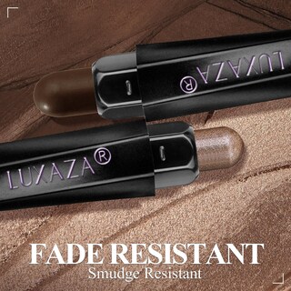 Foto 5 | Foto 5 | Barra De Sombra De Ojos Luxaza Pro  10 Unidades  Crema Marrón Mate Brillante - Venta Internacional.