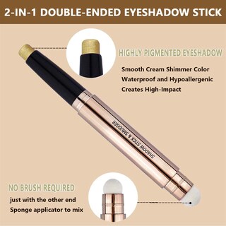 Foto 3 | Foto 3 | Marcador De Sombras De Ojos Saubzean Gold Resistente Al Agua 18 Colores - Venta Internacional.
