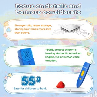 Foto 6 | Foto 6 | Juguete Interactivo Para Niños Con Póster Con Mapa Del Sistema Solar Talking Usa - Venta Internacional.