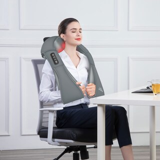 Foto 4 | Foto 4 | Masajeador Snailax Shiatsu Para Cuello Y Hombros Con Color Gris Intenso - Venta Internacional.