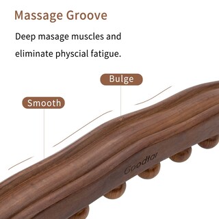Foto 3 | Foto 3 | Masajeador De Drenaje Linfático Goodtar Guasha Wood Stick - Venta Internacional.