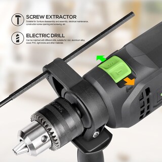 Foto 5 | Foto 5 | Taladro Percutor Galax Pro 4 5 A 0-3000 Rpm 12 Velocidades 1/2 Pulgada - Venta Internacional.