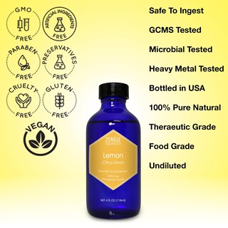 Foto 3 | Foto 3 | Aceite Esencial Zongle Therapeutics Limón 100% Puro 120 Ml - Venta Internacional.