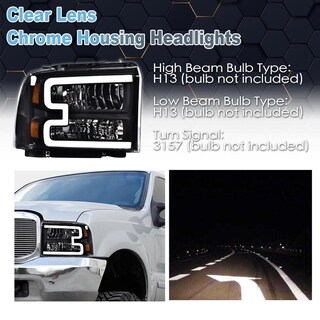 Foto 3 | Foto 3 | Faros Led Pit66 Compatibles Con Ford F250 F350 De 2005 A 2007 - Venta Internacional.