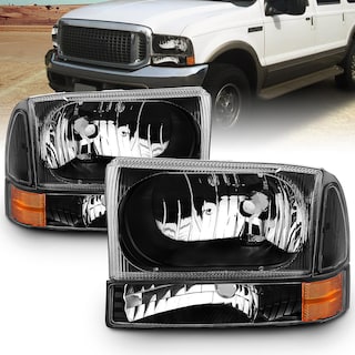 Foto 1 | Foto 1 | Faros Delanteros Amerilite Para Ford Super Duty F250 F350 1999-2004 - Venta Internacional.