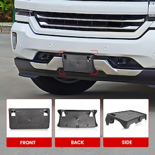 Foto 5 | Foto 5 | Soporte De Matrícula Delantero Red Wolf Para Chevy Silverado - Venta Internacional.