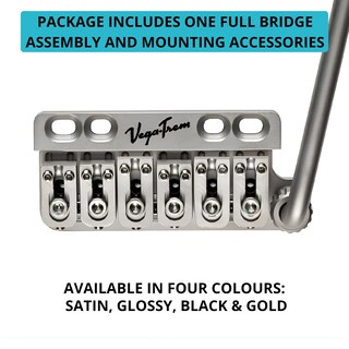 Foto 2 | Foto 2 | Guitarra Trémolo Bridge Vega-trem Vt1 Standard De 6 Tornillos - Venta Internacional.