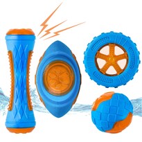 Pack Coubontail De Dog Squeaky Toys  4 Unidades  Para Ir A Buscar Y Jugar En La Piscina - Venta Internacional.