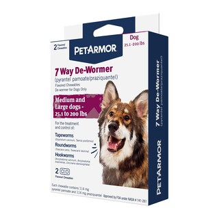 Foto 1 | Foto 1 | Antiparasitario Petarmor 7 Way Para Perros  Praziquantel Y Pamoato De Pirantel - Venta Internacional.