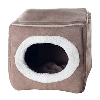 Foto 7 | Foto 7 | Cama Para Mascotas Petmaker Acogedora En Forma De Cueva En Forma De Cubo Para Mascotas Pequeñas - Venta Internacional.