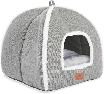 Foto 1 | Foto 1 | Cama Para Gatos Windracing Casita Cueva Plegable Con Cojines Lavables - Venta Internacional.