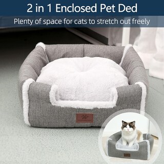 Foto 3 | Foto 3 | Cama Para Gatos Windracing Casita Cueva Plegable Con Cojines Lavables - Venta Internacional.