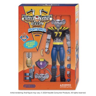 Foto 4 | Foto 4 | Figura De Acción Nacelle Biker Mice De Mars Modo Sports Bro's - Venta Internacional.