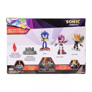 Foto 2 | Foto 2 | Paquete Múltiple De Figuras Sonic Prime 2.5 Con Sonic Tails Y Prism - Venta Internacional.
