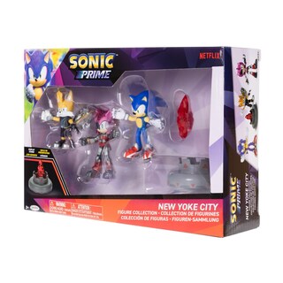 Foto 6 | Foto 6 | Paquete Múltiple De Figuras Sonic Prime 2.5 Con Sonic Tails Y Prism - Venta Internacional.