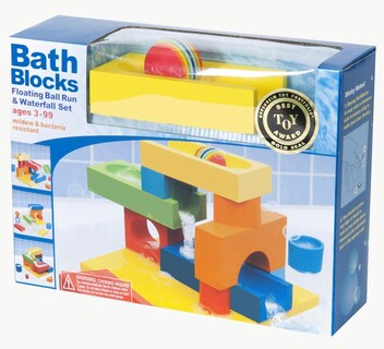 Foto 7 | Foto 7 | Juguete De Baño Bathblocks Ball Run & Waterfall De 3 A 9 Años - Venta Internacional.