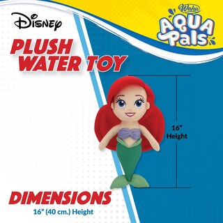Foto 7 | Foto 7 | Juguete Acuático De Peluche Wahu Aqua Pals Disney Classic Ariel De Más De 2 Años - Venta Internacional.