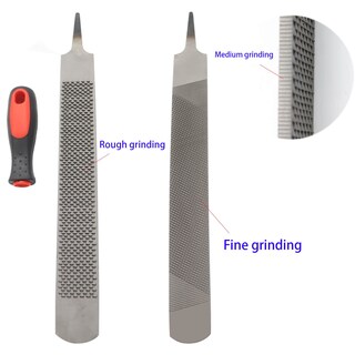 Foto 2 | Foto 2 | Lima Hoof Rasp Qlvily De Acero Al Carbono De 45 Cm Con Mango De Goma - Venta Internacional.