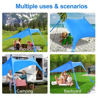 Foto 5 | Foto 5 | Toldo De Playa Autsta Sun Shelter Upf 50+ Con Protección Uv - Venta Internacional.