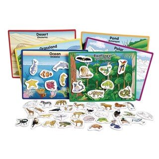 Foto 1 | Foto 1 | Tableros De Rompecabezas Excellerations Animales En Sus Hábitats Para Niños - Venta Internacional.