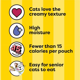 Foto 2 | Foto 2 | Puré Cremoso Cat Treats Temptations Con Salmón 12 M+7 5 G X24 - Venta Internacional.