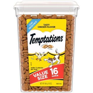Foto 1 | Foto 1 | Pollo Crujiente Y Blando Clásico De Cat Treats Temptations 454 G - Venta Internacional.