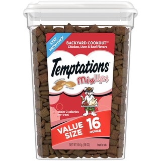 Foto 1 | Foto 1 | Cat Treats Temptations Mixups Backyard Cookout Tarro De 16 Onzas - Venta Internacional.