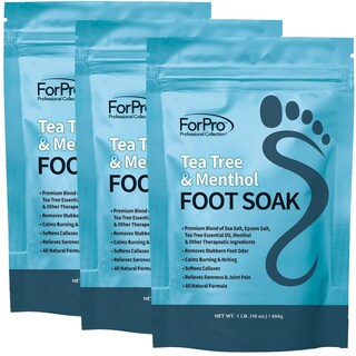 Foto 1 | Foto 1 | Foot Soak Forpro Professional Aceite De Árbol De Té Y Mentol 480 Ml - Venta Internacional.
