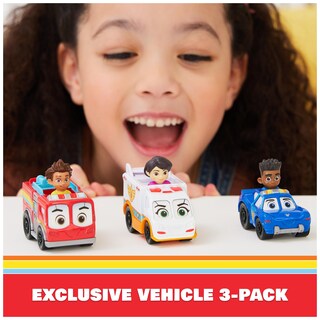 Foto 2 | Foto 2 | Coche De Juguete Disney Junior Firebuds On The Move Rescue Team  Paquete De 3 - Venta Internacional.
