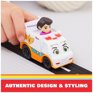 Foto 6 | Foto 6 | Coche De Juguete Disney Junior Firebuds On The Move Rescue Team  Paquete De 3 - Venta Internacional.