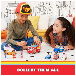 Foto 7 | Foto 7 | Coche De Juguete Disney Junior Firebuds On The Move Rescue Team  Paquete De 3 - Venta Internacional.